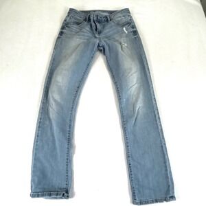 Simply Vera Vera Wang Womens Size 2 Light Wash Distressed Skinny‎ Jeans